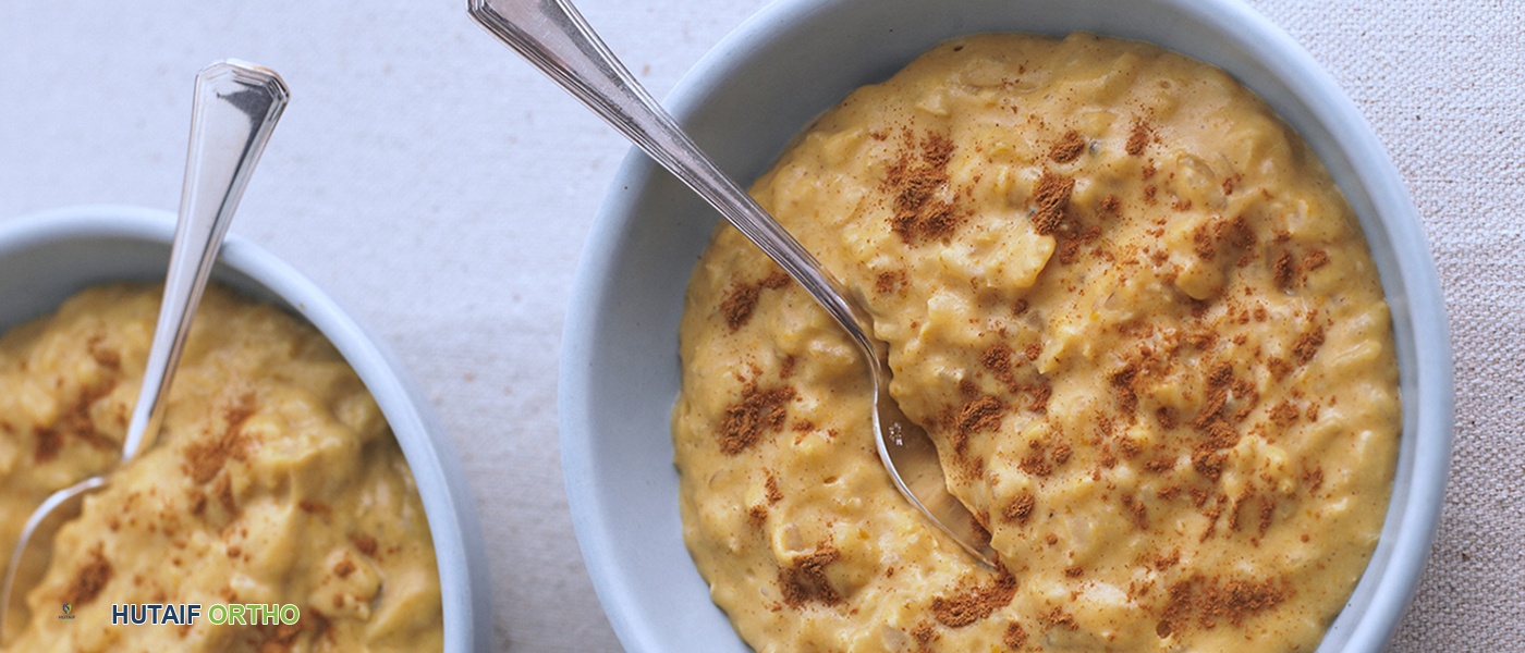 حلوى الأرز بالقرع الصحية كجزء من نظام غذائي مضاد للالتهاب