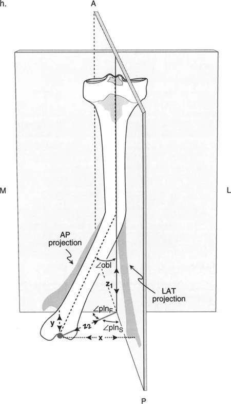 صورة توضيحية للخطوة الثانية من طريقة قاعدة المثلث