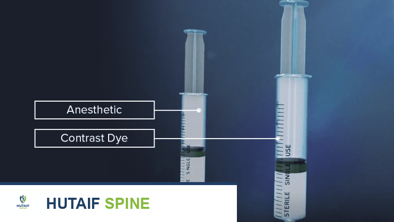 صورتان لحقنتين تحملان ملصق "حقن".