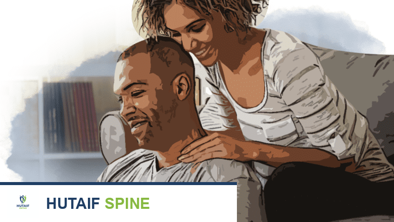 زوجان سعيدان.