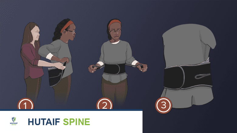 دليلك الشامل لاستخدام وارتداء حزام الظهر السفلي: نصائح الأستاذ الدكتور محمد هطيف