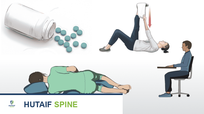 Various nonsurgical methods of treatment of referred lower back pain.