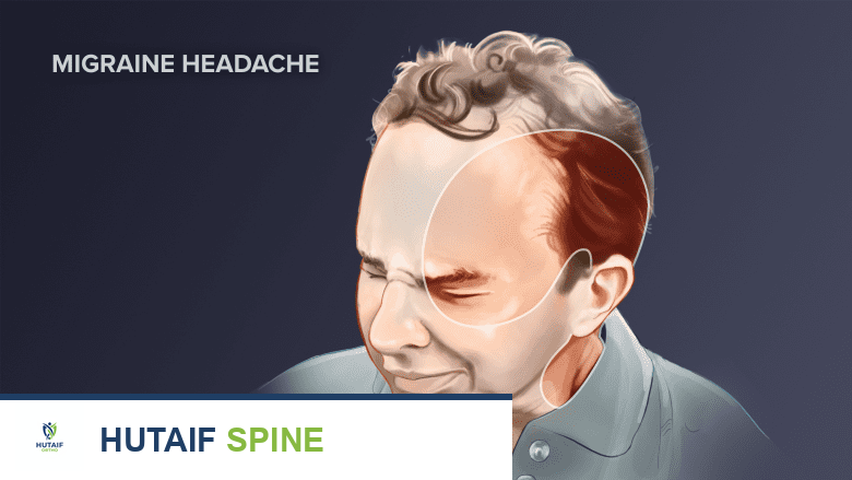 Person with a headache.