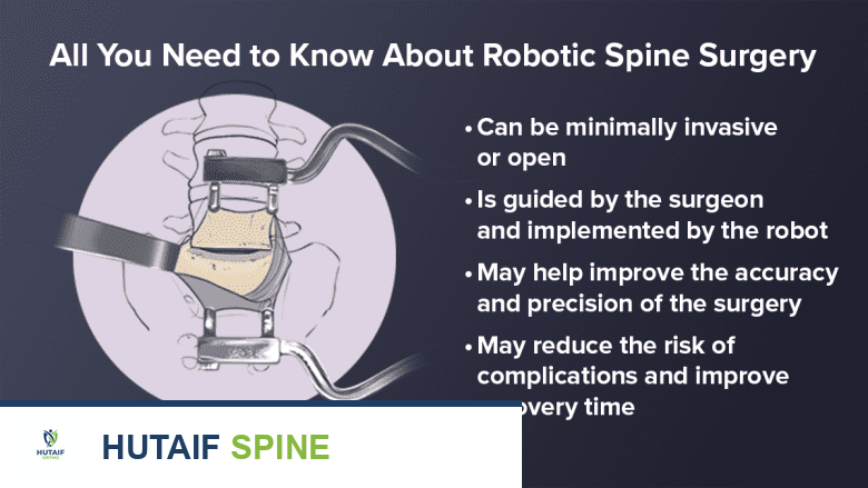 روبوت جراحي يساعد في عمليات العمود الفقري لزيادة الدقة