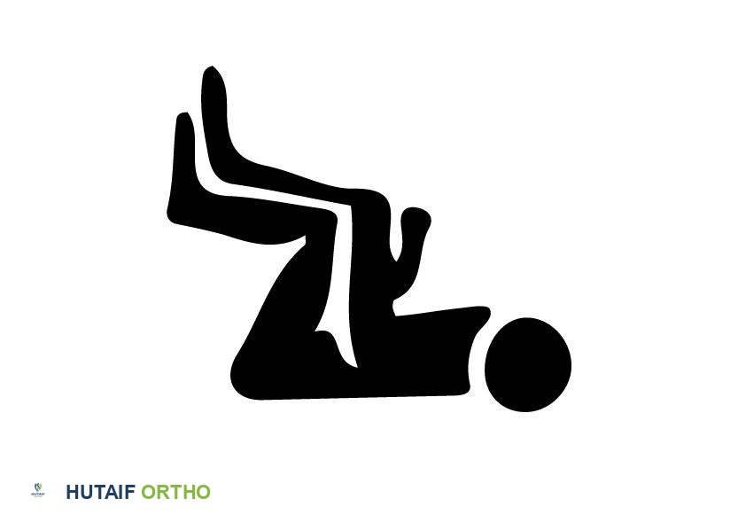 تمرين الركبتين إلى الصدر