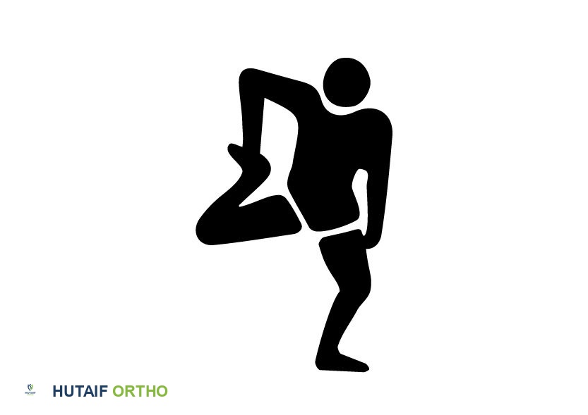 تمرين إطالة العضلة الرباعية واقفًا