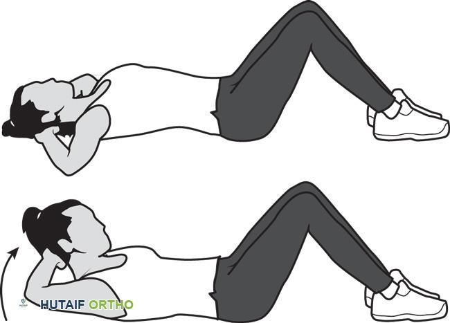 تمرين الضغط البطني