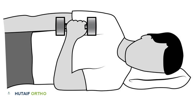 صورة طبية: دليلك الشامل لتمارين الكتف بعد الجراحة: استعادة الحركة والقوة مع الأستاذ الدكتور محمد هطيف