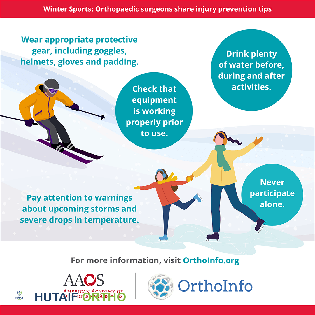 الوقاية من إصابات الرياضات الشتوية: دليلك الشامل لصحة مفاصلك مع الأستاذ الدكتور محمد هطيف