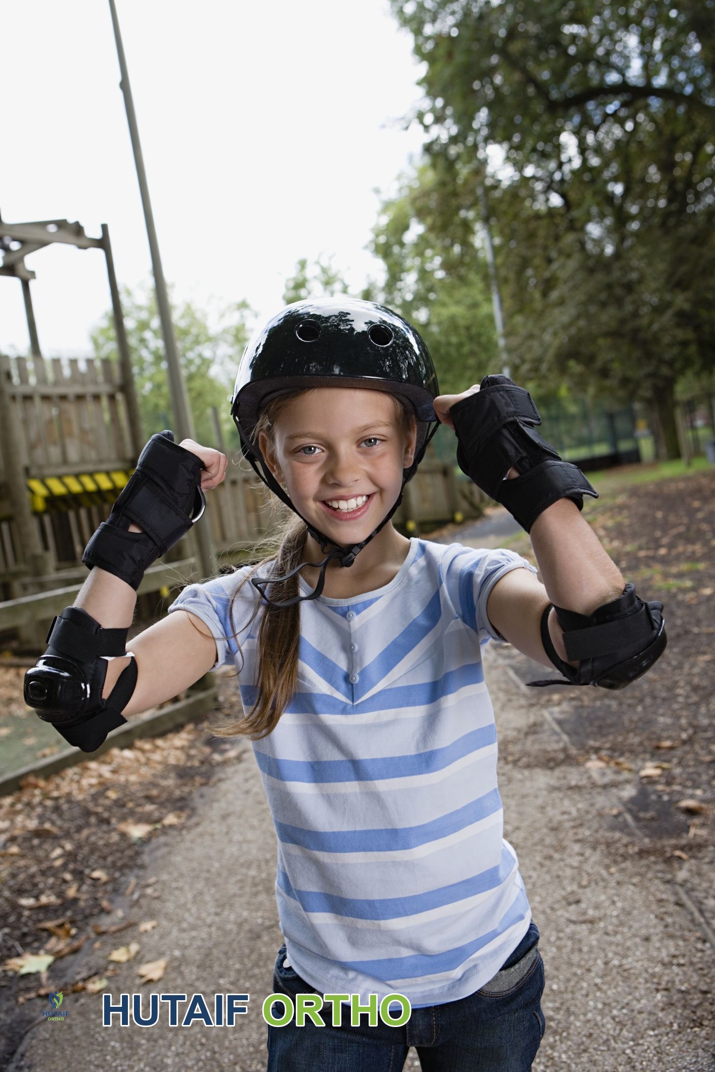 متزلج يرتدي معدات واقية