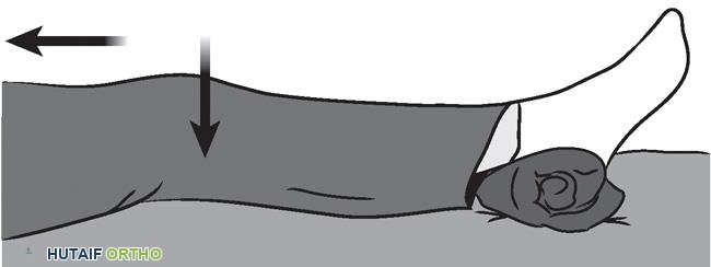 توضيح لتمارين فرد الركبة