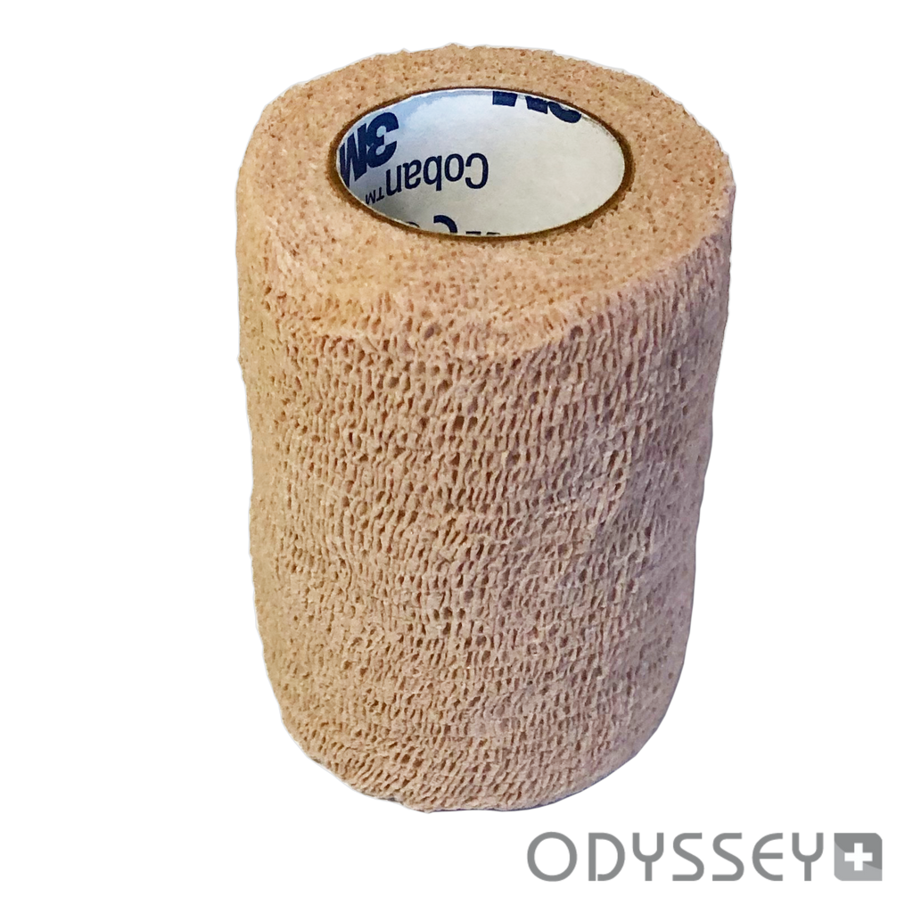 Self-Adherent Cohesive Wrap (Coban)