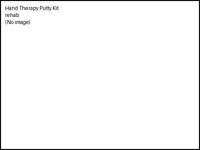 Hand Therapy Putty Kit