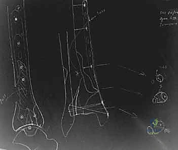 توضيح شكل الكسر وتأثيره على السطح المفصلي