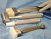 إزالة سطح قصبة الساق التالف