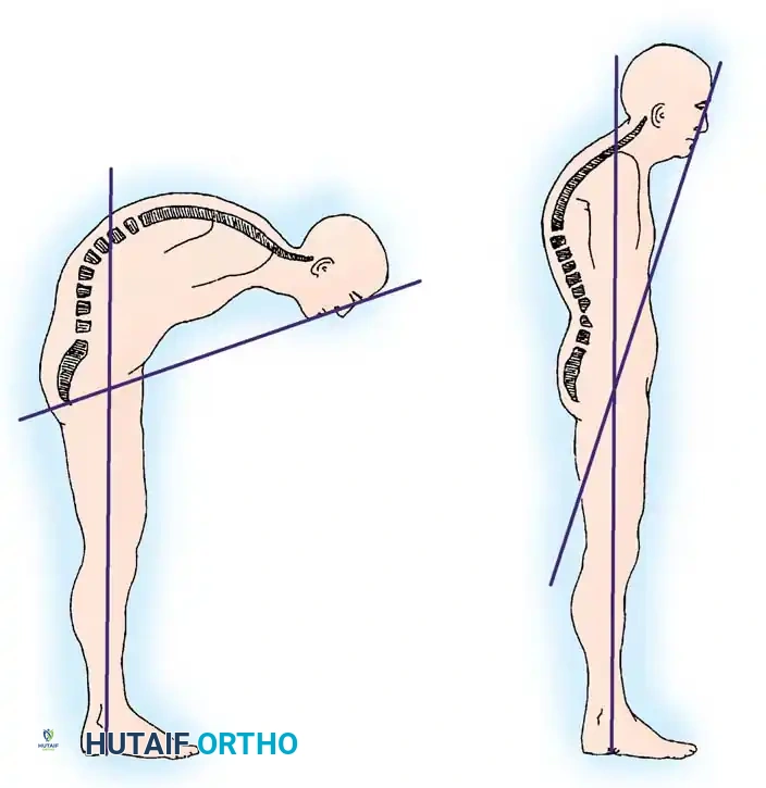 Chin-brow to vertical angle measurement