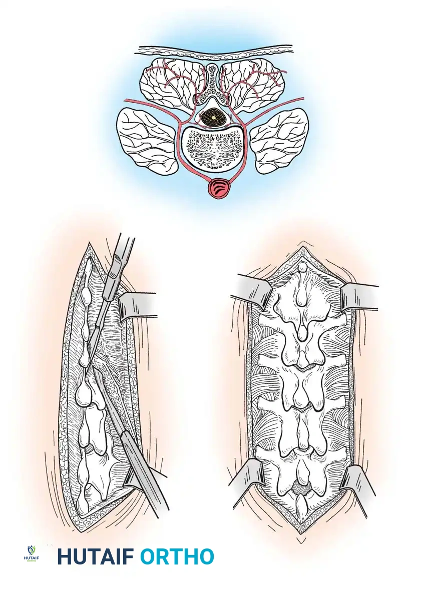 First lumbar vertebra