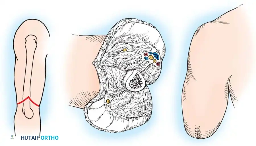 ELBOW DISARTICULATION Surgical Diagram