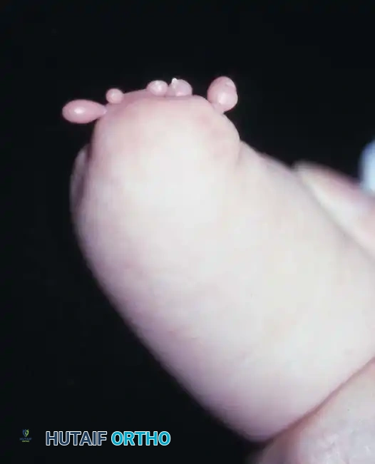 Fig. 76-2 Failure of formation (digital nubbins). Wrist motion allows use as assisting hand.