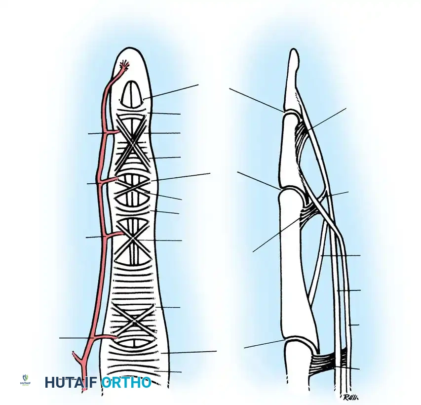 Distal transverse digital artery