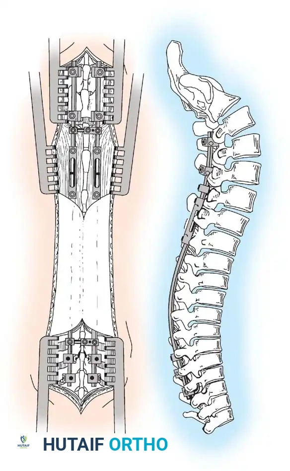 Dual Rod Construct Diagram