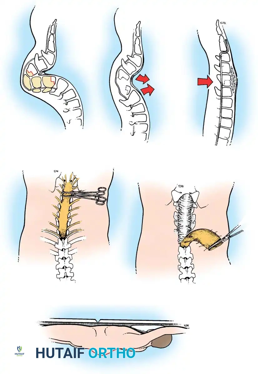 KYPHOSCOLIOSIS Surgical Diagram