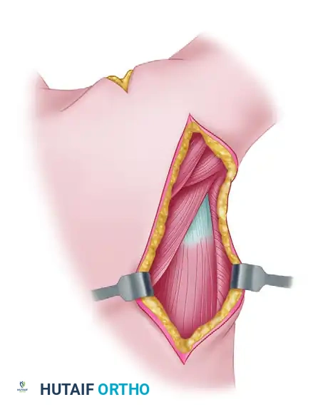 LATISSIMUS DORSI TRANSFER Surgical Diagram