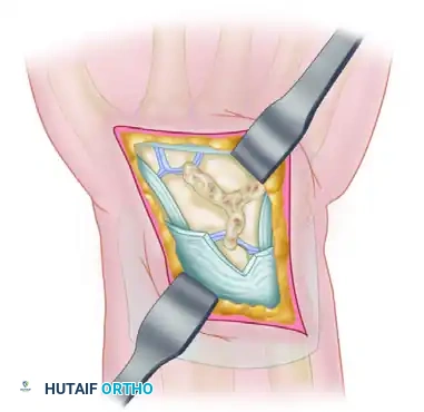 Articulation Filled with Cancellous Graft