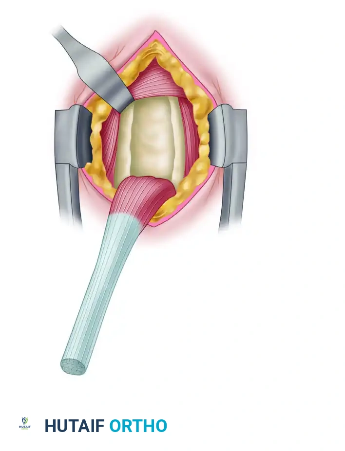 Retraction of Pectoralis Muscle