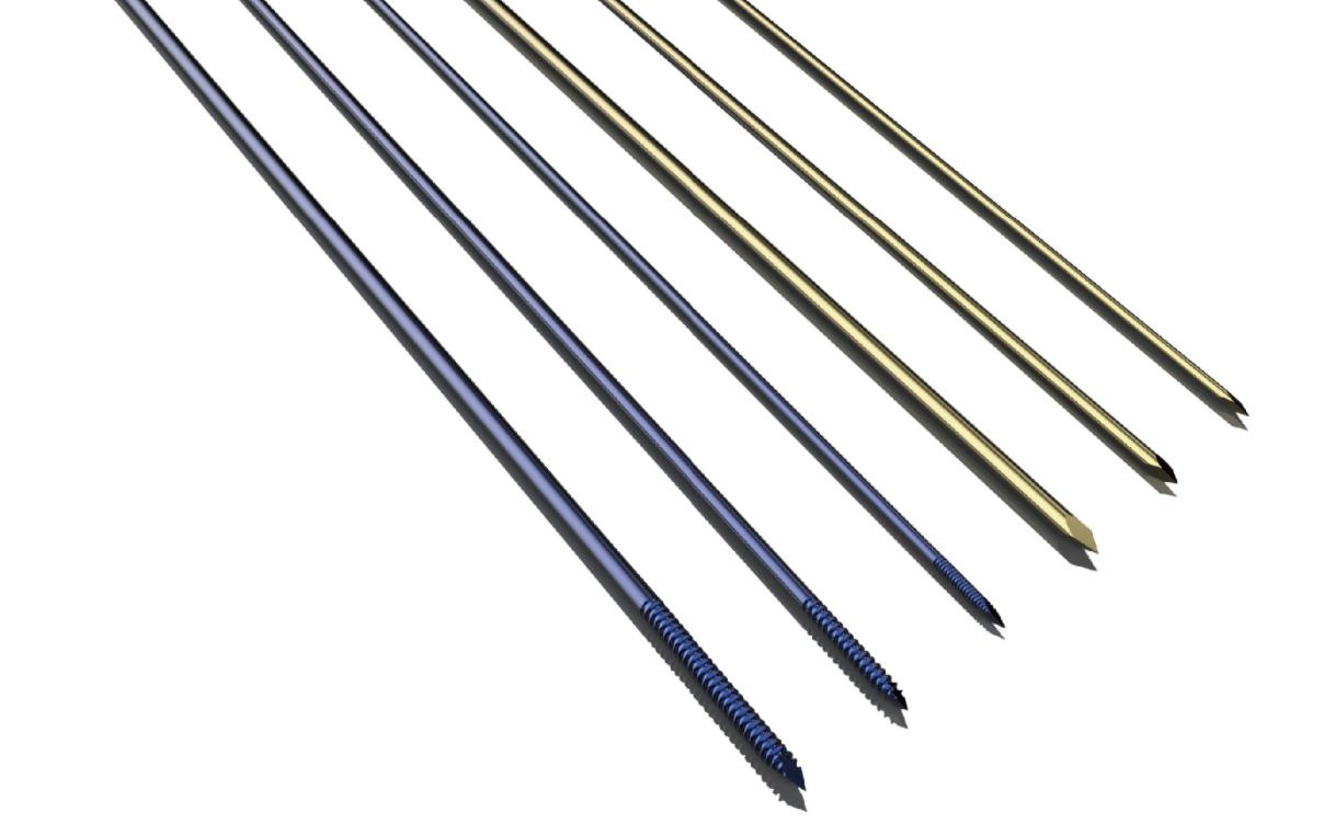 Kirschner Wires (K-Wires, 0.028" - 0.062")