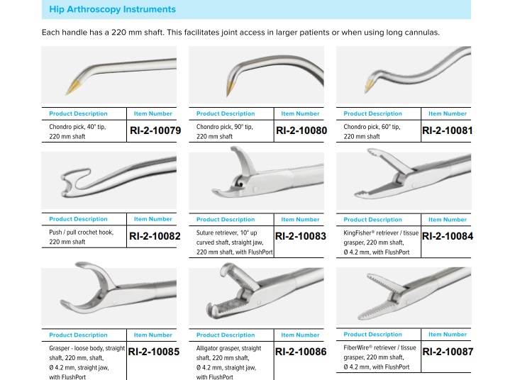 Arthroscopic Grasper (Crocodile / Duckbill)