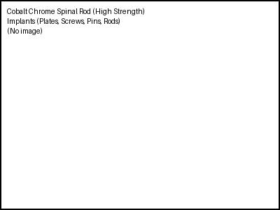 Cobalt Chrome Spinal Rod (High Strength)
