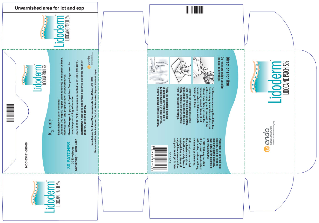 Image of Lidocaine Patch