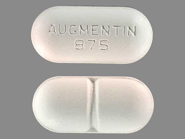 Augmentin 875 mg/125 mg Tablet