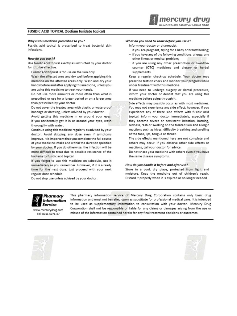 Fusidic Acid Ointment