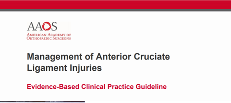 دليلك الشامل لإصابات الرباط الصليبي الأمامي: تحديثات 2022